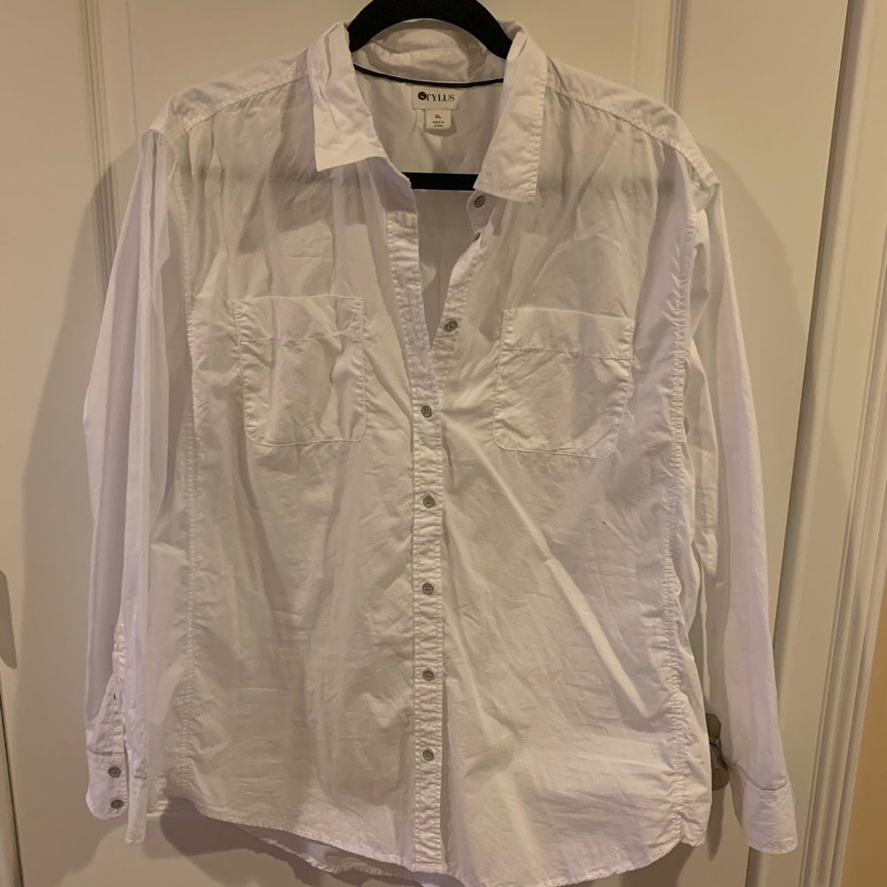 White Button Down